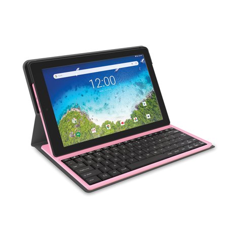 RCA 10.1? Android (8.1 Go Edition) 2-in-1 Tablet with Folio Keyboard
