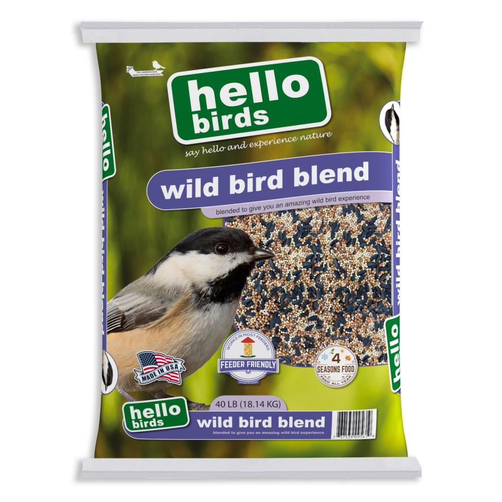Red River Commodities 40-lb Hello Birds Wild Bird Seed Ready-to-Use Bird Seed on Sale At Lowe's