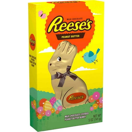 Reese's, Easter Chocolate and Peanut Butter Candy Bunny, 5 Ounces