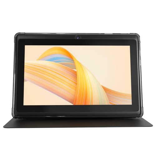 Peicheng Android 12 Tablet 7&Quot;, 4Gb Ram 32Gb Rom Tablets, Quad-Core 1.5Ghz Processor, Dual Camera,1024 X 600 Ips Display Screen,512Gb Expand, Tablet With Case, Black (Tablet With Case)