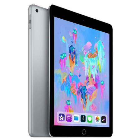 Refurbished Apple iPad 6th Gen 32GB Wifi + Cellular Unlocked, 9.7in - Space Gray