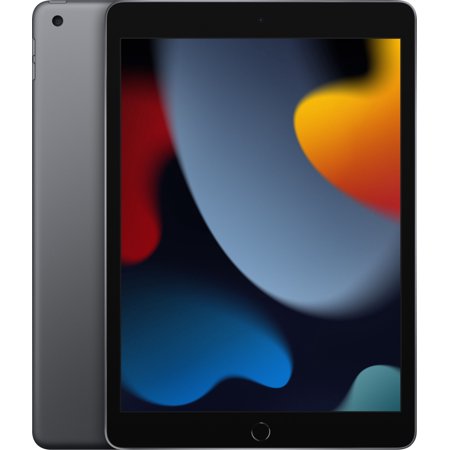 Refurbished Apple iPad 9th Gen 64GB Space Gray Wi-Fi MK2K3LL/A (Latest Model)