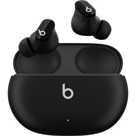 Refurbished Beats by Dr. Dre Studio Buds Black Totally Wireless Noise Cancelling In Ear Headphones MJ4X3LL/A