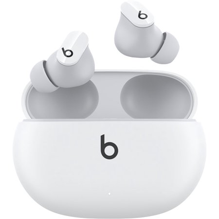 Refurbished Beats by Dr. Dre Studio Buds White Totally Wireless Noise Cancelling In Ear Headphones MJ4Y3LL/A