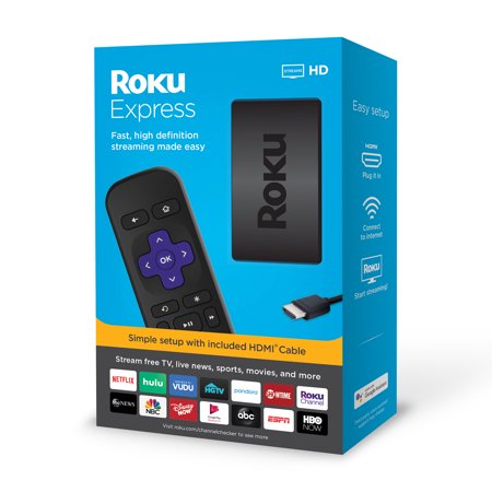Refurbished Roku 3930RW Express HD Streaming Media Player 2019