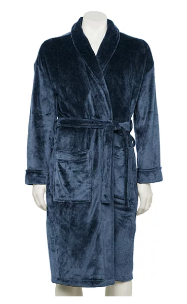 Sonoma Mens Plush Robes JUST $10 at Kohls!