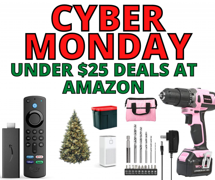 Cyber Monday Under $25 Deals At Amazon