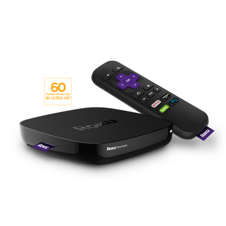 Roku Premiere 4K Ultra HD Streaming Media Player 4620R (2016 Model)