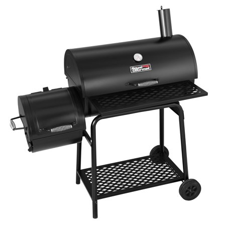 Royal Gourmet CC1830F, 30" Charcoal Grill with Offset Smoker,