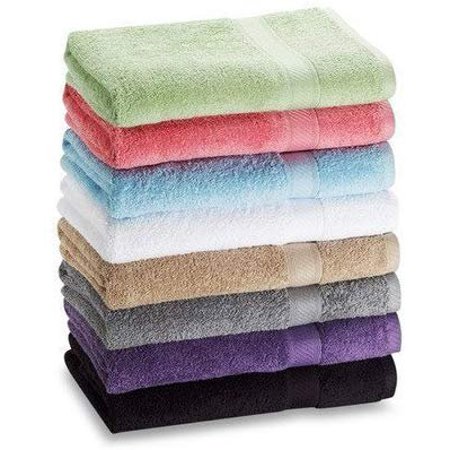 Ruthy's Textile Luxury 7 Piece Cotton Bath Towels, Multi-color