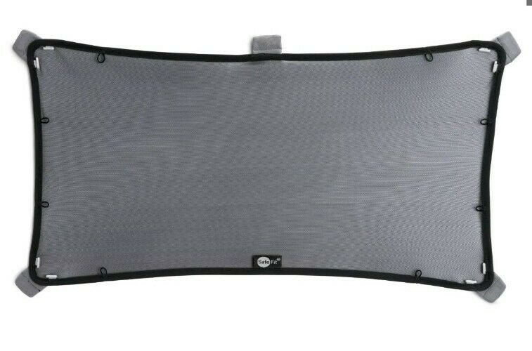 SafeFit Adjust to Fit Car Window Shade 14 x 28in Magnetic Sun Shade