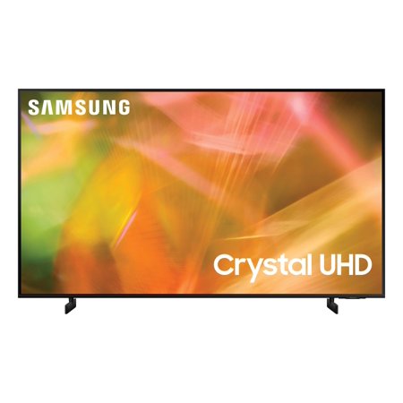 Samsung 43" Class 4K Crystal UHD (2160p) LED Smart TV with HDR UN43AU8000 2021