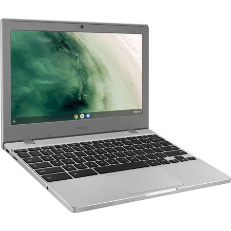 Samsung Chromebook 4 11.6", Intel Celeron N4020, 4GB RAM, 32GB SSD, Chrome OS, Platinum Titan, XE310XBA-K01US