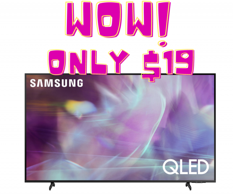 Samsung 65″ QLED TV HUGE Price Drop! Only $19!
