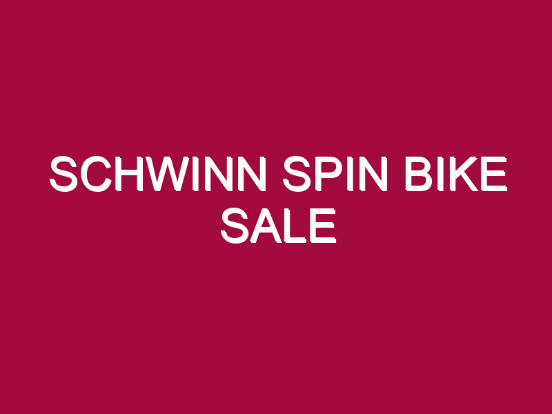 schwinn spin bike sale 1307668