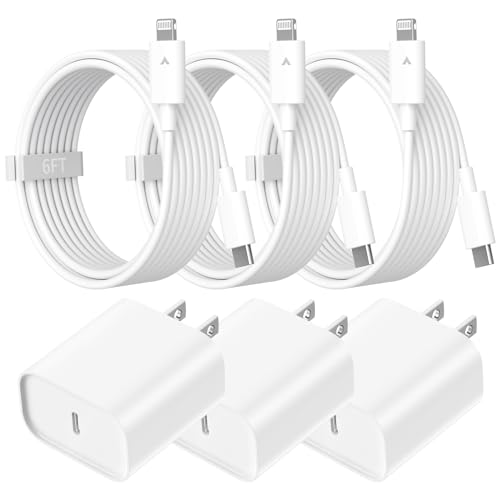 AMAZON Glitches and Price Mistakes Usb C Charger For Iphone 14 13 12 11 Charger, 3Pack 20W Usb C Fast Charger Plug Power Adapter With 6Ft Type C To L.ightning Cable For Iphone 14/13/12/11 Pro/Pro Max/Xs Max/Xs/Xr/X/Se/8 And More