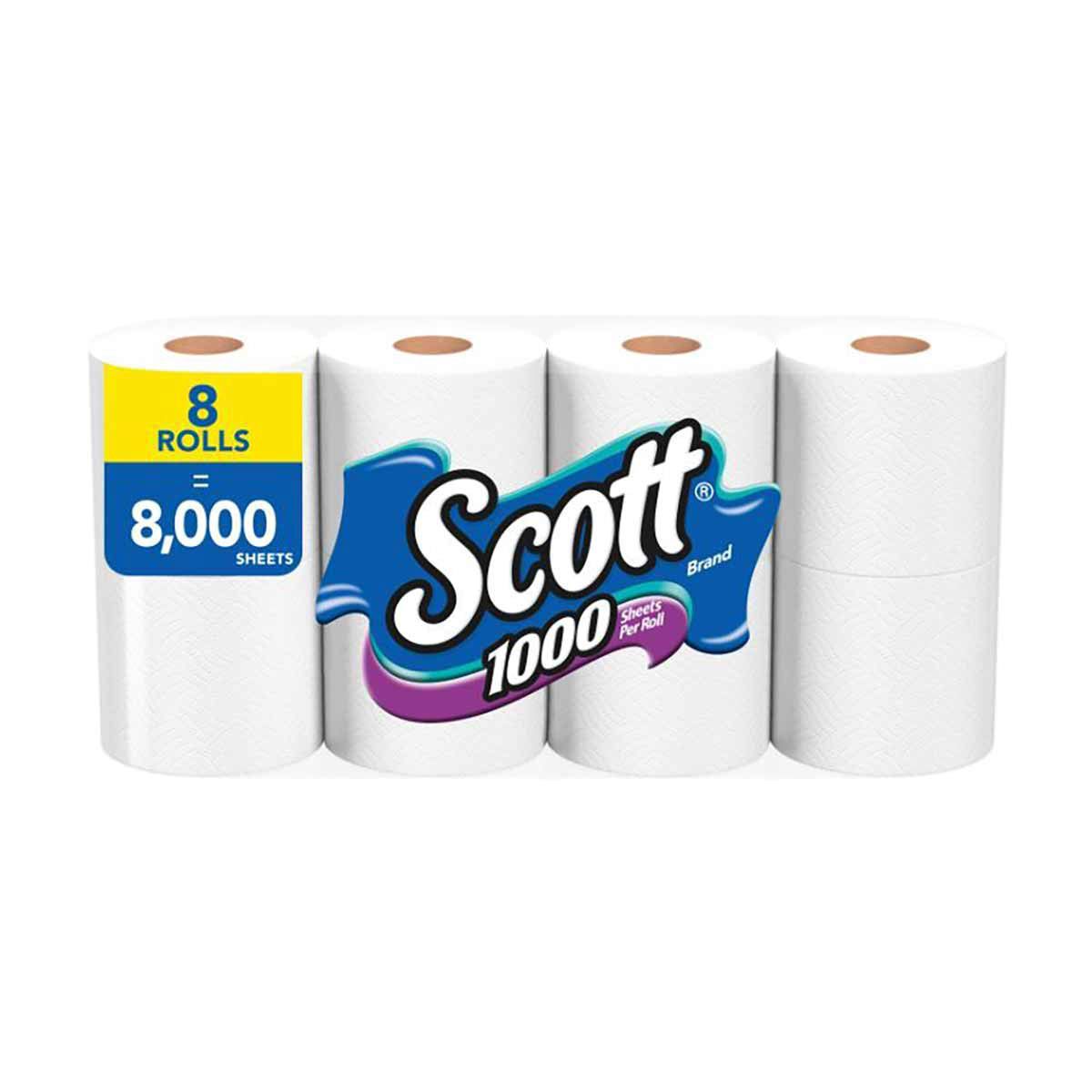 Scott 1000 Toilet Paper Bath Tissue
