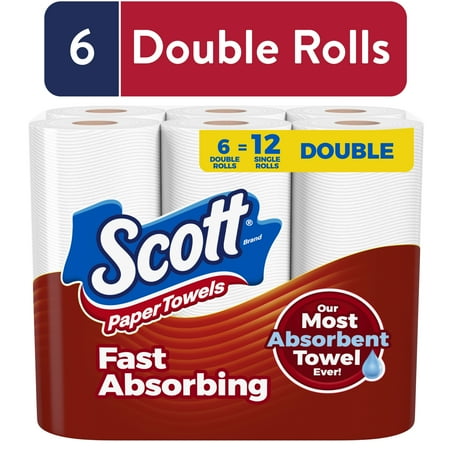 Scott Paper Towels, Choose-A-Sheet - Mega Rolls On Sale At WALMART