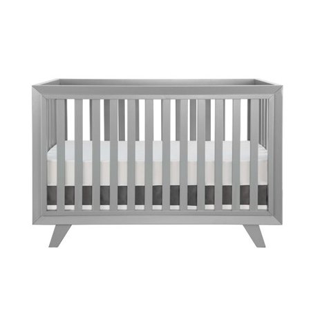 Second Story Home Wooster 3-in-1 Convertible Crib, Moon Grey
