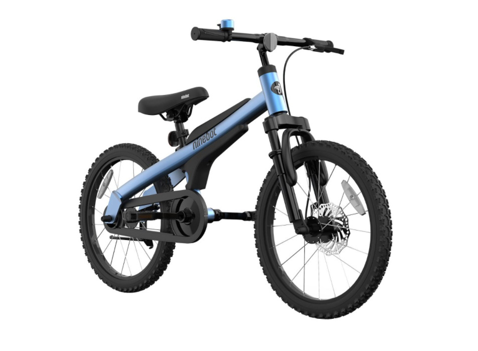Segway 18 inch Blue Kid’s Bike for Boys and Girls by Ninebot with Kickstand