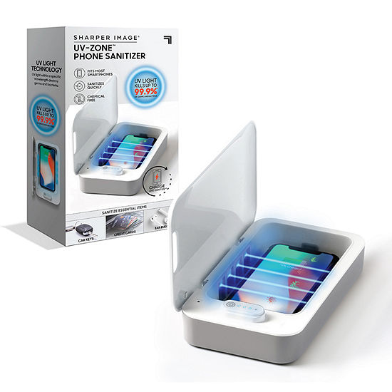 Sharper Image UV Zone Phone Sanitizer Charger on Sale At JCPenney