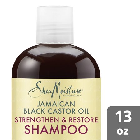 SheaMoisture Jamaican Black Castor Oil Clarifying Nourishing Daily Shampoo, 13 fl oz