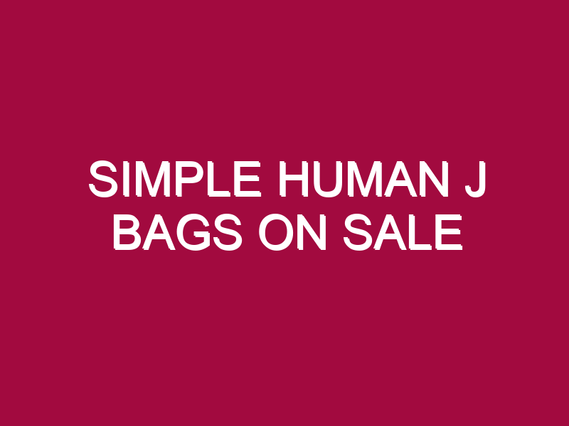 simple human j bags on sale 1309455