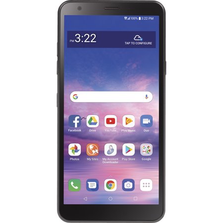 Simple Mobile LG Journey, 16GB, Black - Prepaid Smartphone