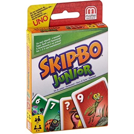 Skip Bo Jr Mattel Games Skip-Bo Junior Card Game Board Game B002yvyhw0 Mattel, Inc. T1882