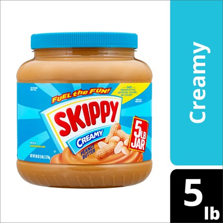 Skippy Creamy Peanut Butter, 80 oz