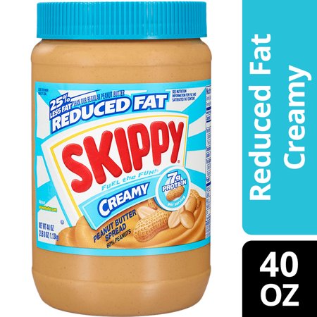 SKIPPY Reduced Fat Creamy Peanut Butter, 40 oz