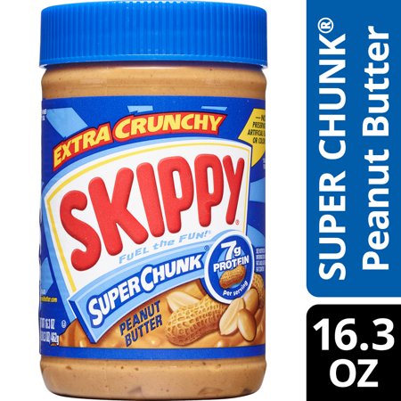 SKIPPY SUPER CHUNK Peanut Butter, 16.3 oz