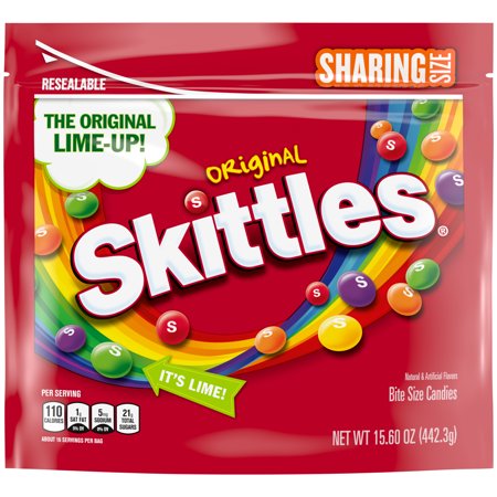 Skittles Original Chewy Candy Sharing Size - 15.6 oz Bag