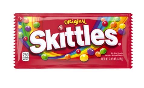 Skittles Original FULL Size Packs only 20 cents!