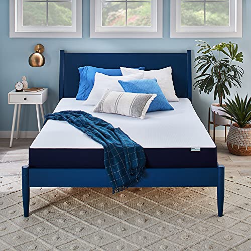 Sleep Innovations Marley 10 Inch Cooling Gel Memory Foam Mattress with Airflow Channel Foam for Breathability, Full Size, Bed in a Box, Medium Firm Support On Sale At Amazon.com