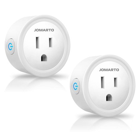 Smart Plug, (2 Pack) Wifi Socket Compatible with Alexa Echo and Google Home Assistant, ETL FCC Listed, White