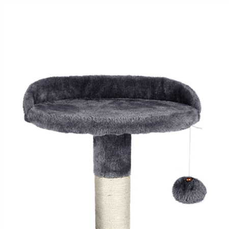 SmileMart 51" Cat Tree with Hammock and Scratching Post Tower, Dark Gray HOT DEAL AT WALMART!