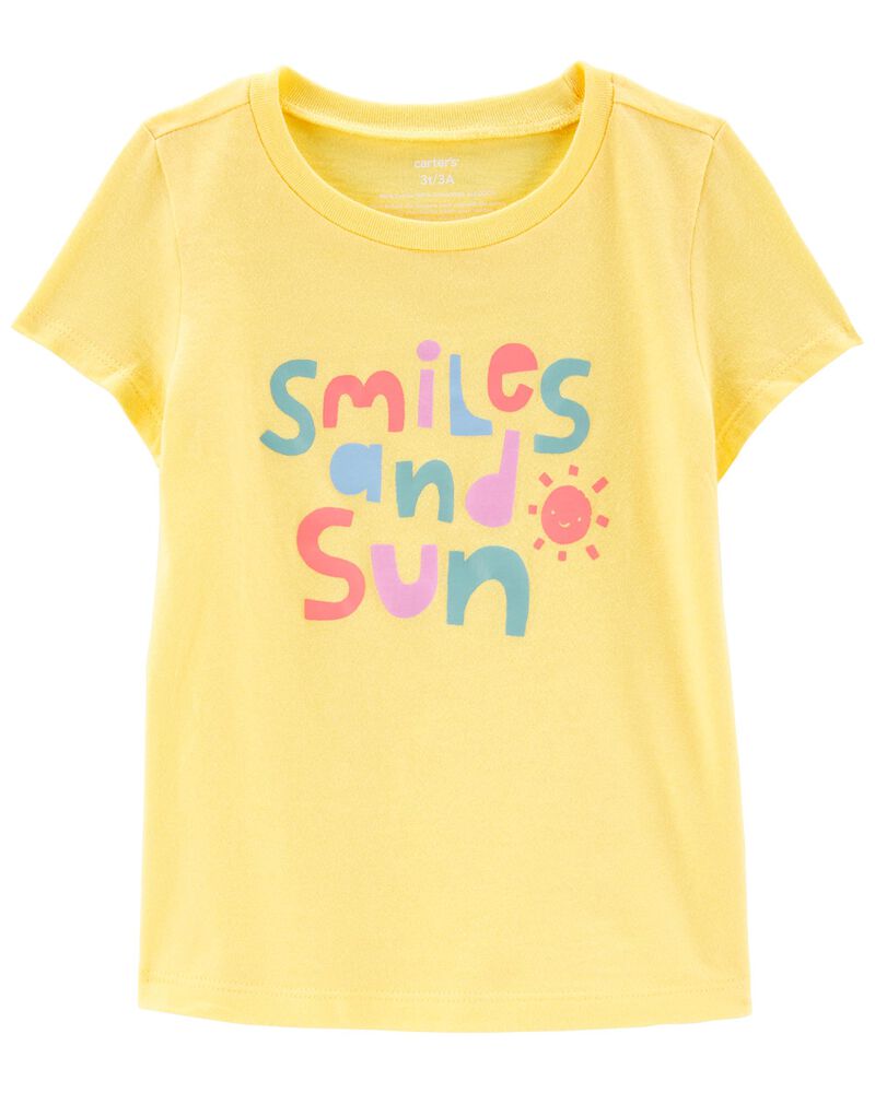 Smiles And Sun Jersey Tee on Sale At Carter's