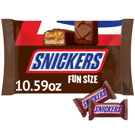 Snickers Fun Size Chocolate Candy Bars - 10.59 oz Bag
