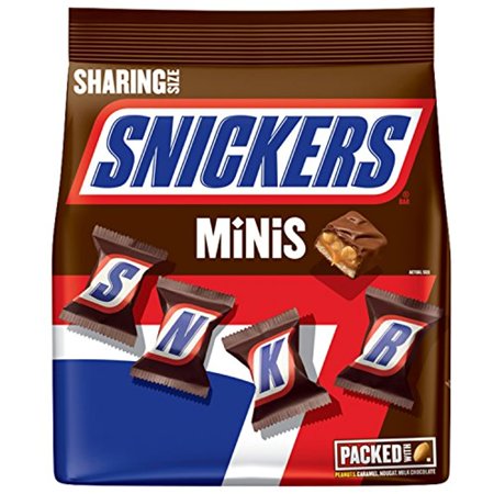 Snickers Minis Size Chocolate Candy Bars 9.7-Ounce Bag