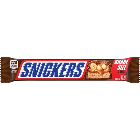 Snickers Share Size Milk Chocolate Candy Bars - 3.29 oz