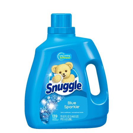 Snuggle Liquid Fabric Softener, Blue Sparkle, 111 Ounce, 138 Loads