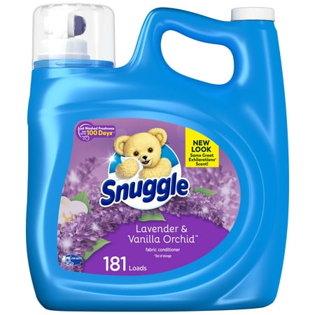 Snuggle Liquid Fabric Softener, Lavender & Vanilla Orchid, 145 ounce, 181 Loads