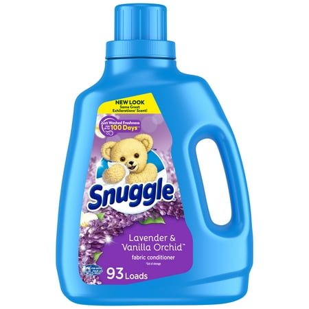 Snuggle Liquid Fabric Softener, Lavender & Vanilla Orchid, 75 Ounce, 94 Loads