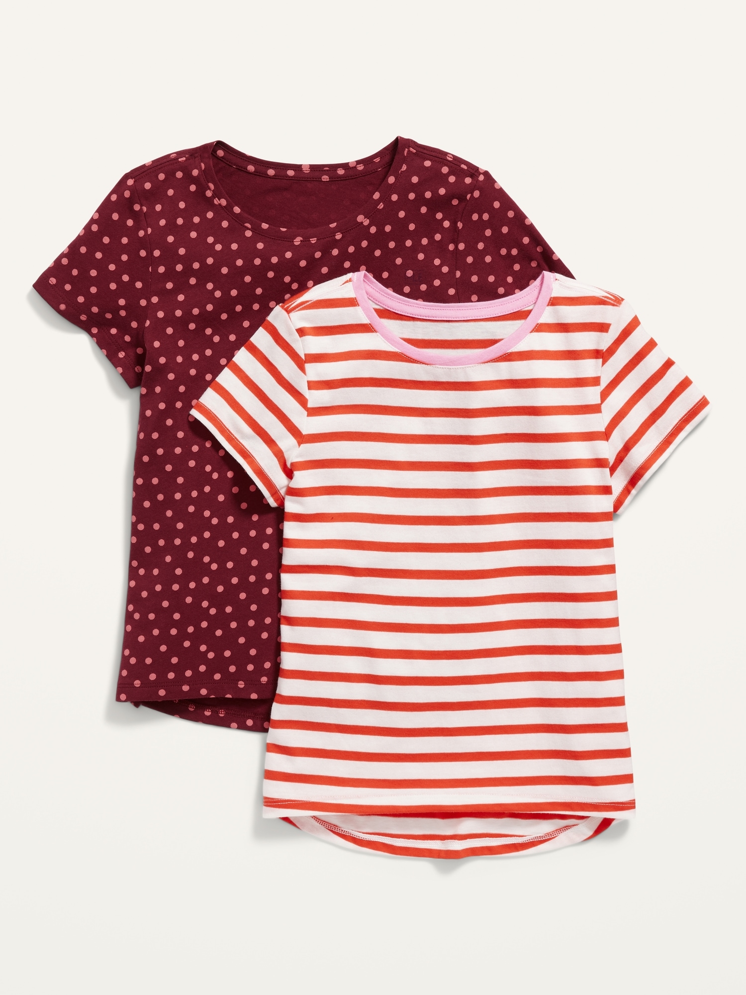 Softest T-Shirt Variety 2-Pack for Girls On Sale At Old Navy