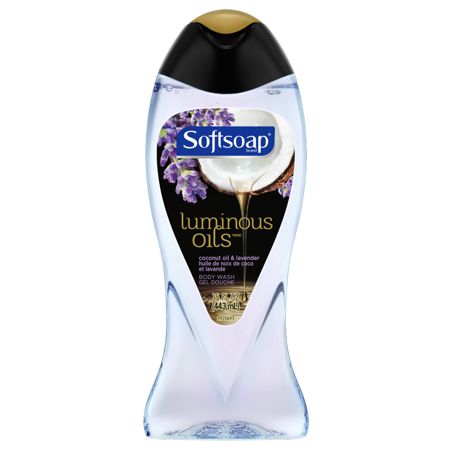 Softsoap Luminous Oils Body Wash, Coconut Oil & Lavender - 15 Ounce