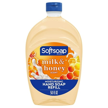 Softsoap Moisturizing Hand Soap, Milk & Golden Honey 7.5 oz (Pack of 4) - WALMART