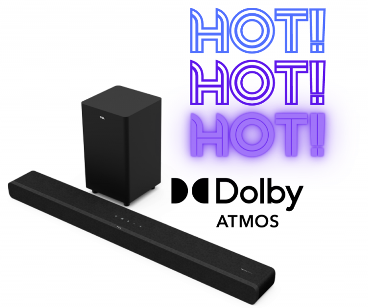 Dolby Atmos Wireless Soundbar System Online Price SLASH!