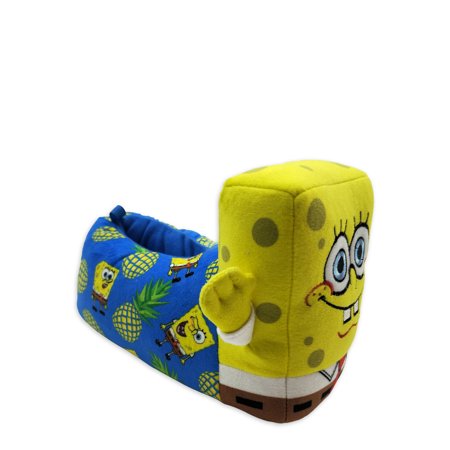 Spongebob Little & Big Boys License Slippers, Sizes 11-5