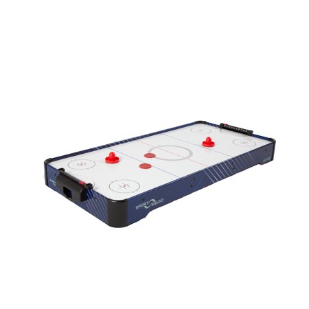 Sport Squad HX40 40-Inch Electric Tabletop Air Hockey Table with 2 Pushers and 2 Pucks